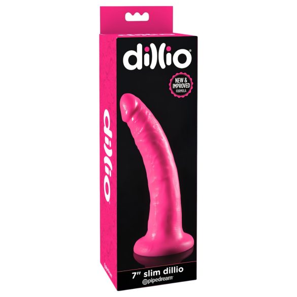 Dillio 7 - Imukuppi realistidildo (18cm) - pinkki