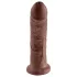 King Cock - dildo 20 cm - ruskea
