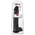 King Cock 15 - Imukupilla varustettu, kiveksellinen dildo (38 cm) - musta