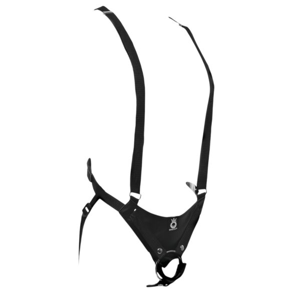 King Cock Strap-on 10 - Ontto kiinnitysvibraattori 25cm