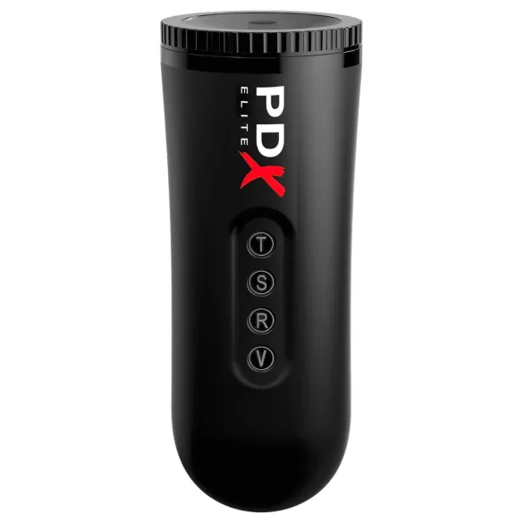 PDX Moto Blower - imumasturbaattori - tärisevä, imevä - musta