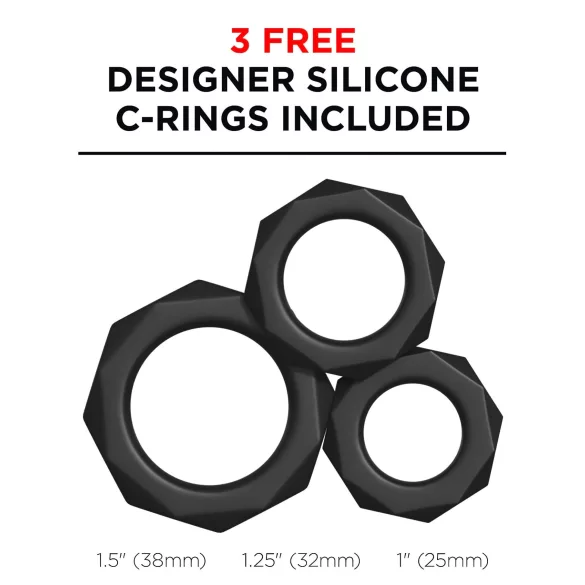 PDX Moto Blower - imumasturbaattori - tärisevä, imevä - musta