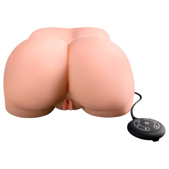 PDX Elite Milk Me Silly - vibra torso masturbointiin (luonnollinen)