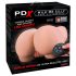 PDX Elite Milk Me Silly - vibra torso masturbointiin (luonnollinen)