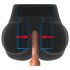 PDX Elite Milk Me Silly - vibra torso masturbointiin (luonnollinen)