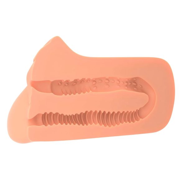 PDX - 2in1 realistinen mastubaattori - ihovärinen