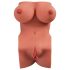 PDX Täydellinen DD Torso - kaksi nautinnon aukkoa - (ruskea)