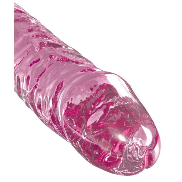 Icicles No. 86 - lasidildo penisellä - pinkki
