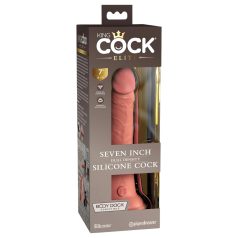 King Cock Elite - dildo imukuppi - realistinen 18cm - beige