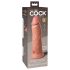 King Cock Elite 8 - realistinendildo imukupilla 20cm - luonnollinen