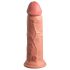 King Cock Elite 8 - realistinendildo imukupilla 20cm - luonnollinen