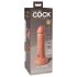 King Cock Elite 6 - imukupilla varustettu vibraattori (15 cm) - luonnollinen