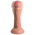 King Cock Elite 6 - realistinen dildo vibraattorilla ja imukupilla - 15 cm
