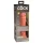 King Cock Elite 8 - realistinen vibraattori 20 cm - tumma beige