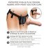 King Cock Elite Beginner's - strap-on alushousut (musta)