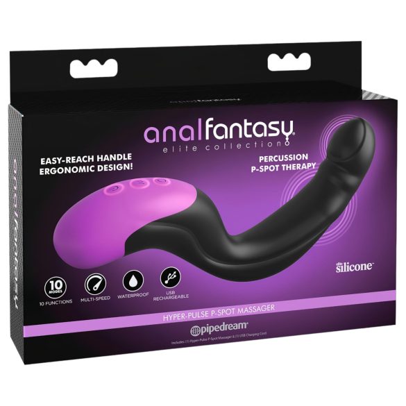 Anal Fantasy - prostate vibrator - pulsoiva - musta