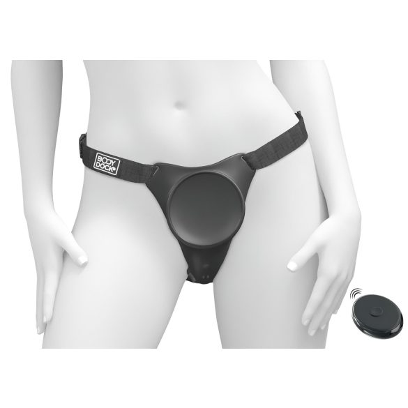 Body Dock G-piste Pro - langaton kiinnitettävä alushousu (musta)
