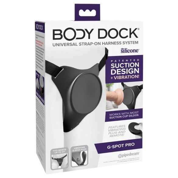 Body Dock - Strap-on dildo - G-piste ja Silexd 7 - silikoninen