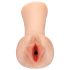 Wet Pussies Luscious Lips - aidon tuntuinen tekopimppi (luonnollinen)