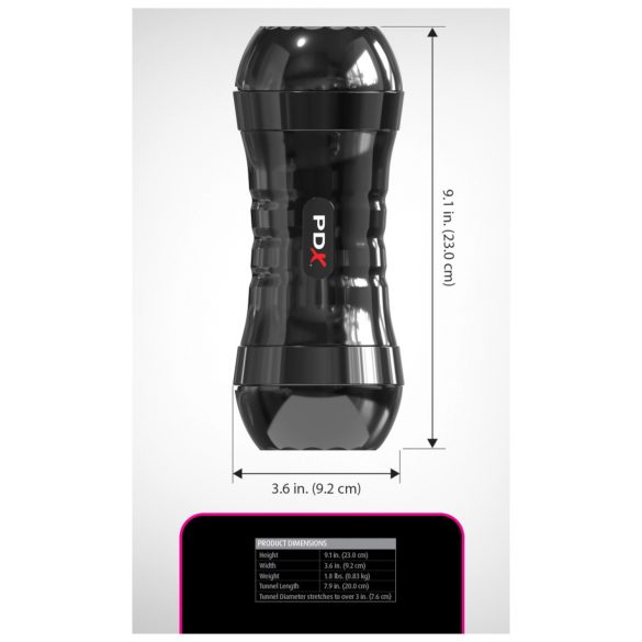 PDX Extreme - masturbaattori tekopimu - XXL - luonnollinen väri