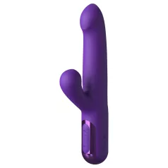   Fantasy For Her - 2in1 työntävä vibraattori ja klitoriskiihotin (violetti)