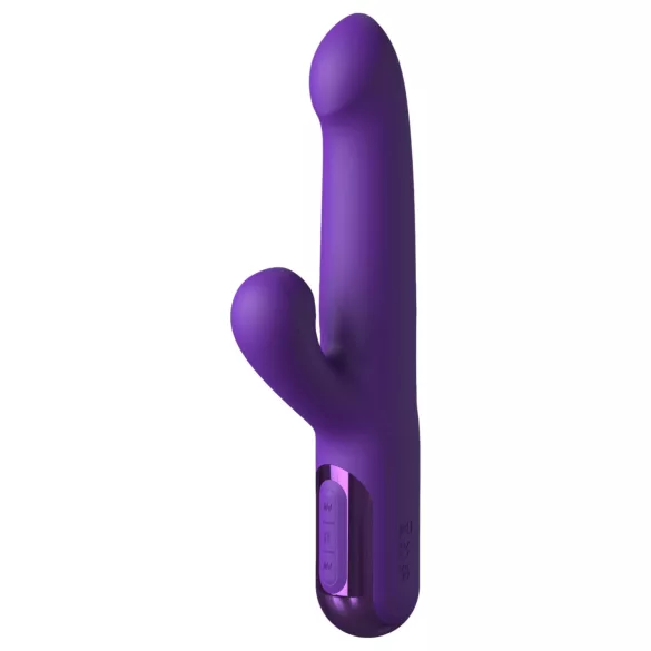 Fantasy For Her - 2in1 työntyvä vibraattori ja klitoriskiihotin - violetti