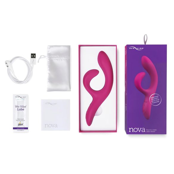 We-Vibe Nova 2 - vibraattori klitoriskiinnikkeellä - lila
