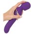 Javida Wand & Pearl - 2in1 hierontavibraattori (violetti)