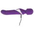 Javida Wand & Pearl - 2in1 hierontavibraattori (violetti)