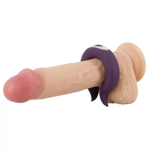 Couples Choice - ladattava penisrengas kahdella moottorilla - violetti