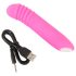 You2Toys - Mini Vibe - ladattava, valoisa vibraattori (pinkki)