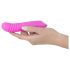 You2Toys - Mini Vibe - ladattava, valoisa vibraattori (pinkki)
