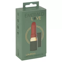   Emerald Love - ladattava, vedenpitävä huulipunahierotin (punainen)