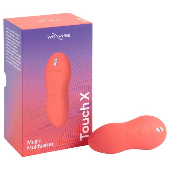 We-Vibe Touch X - ladattava, vesitiivis klitoriskiihotin (koralli)
