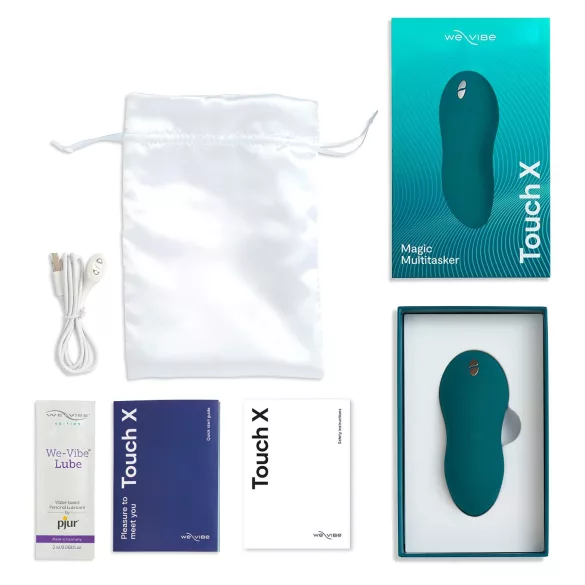We-Vibe Touch X - ladattava klitoriskiihotin - vesitiivis - vihreä