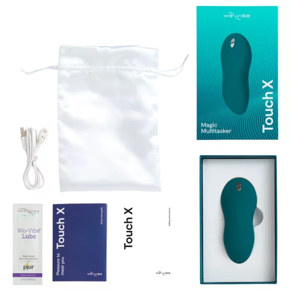 We-Vibe Touch X - ladattava klitoriskiihotin - vesitiivis - vihreä