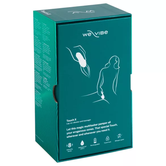 We-Vibe Touch X - ladattava klitoriskiihotin - vesitiivis - vihreä