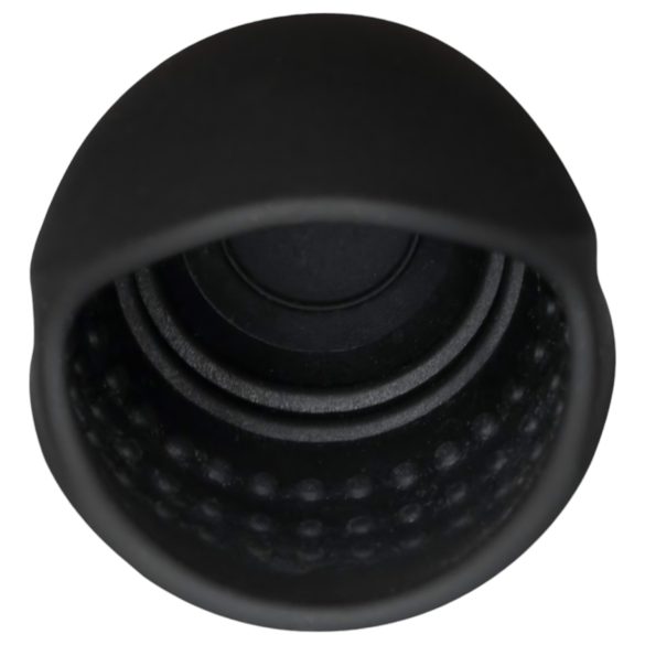 Rebel - peniskärjen vibraattori dilataattorilla - musta