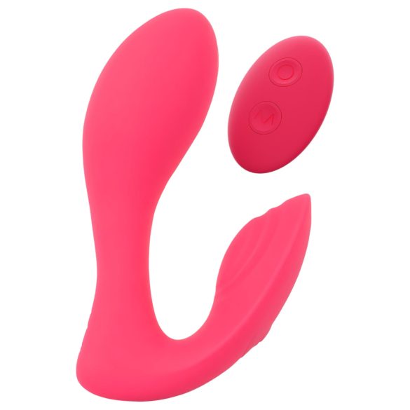 SMILE Alushousut - ladattava, kaukosäädin 2in1 vibraattori (pinkki)