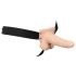 You2Toys Strap-on - Ontto kiinnitettävä vibraattori (luonnollinen)