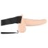 You2Toys Strap-on - Ontto kiinnitettävä vibraattori (luonnollinen)