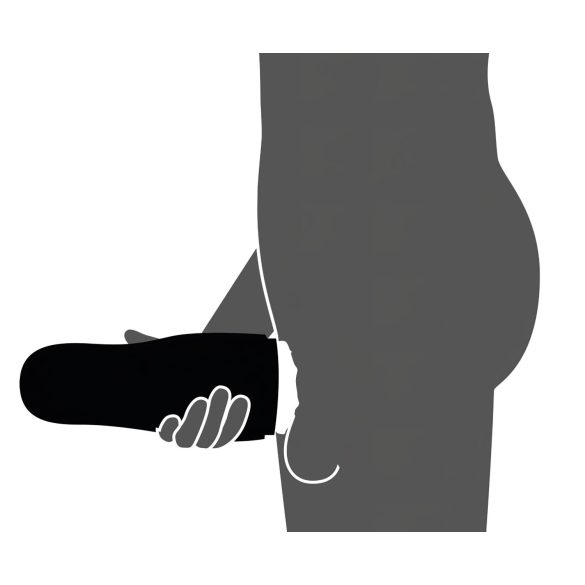 Rebel - ladattava masturbaattori - lämmitettävä tekopillu - 3 toimintoa