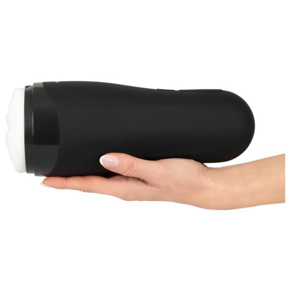 Rebel - ladattava masturbaattori - lämmitettävä tekopillu - 3 toimintoa