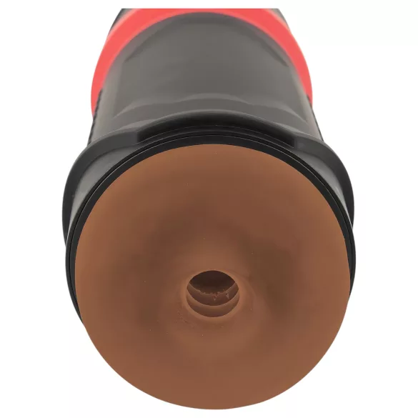 WYNE 04 - ladattava vibroiva imumasturbaattori - ruskea