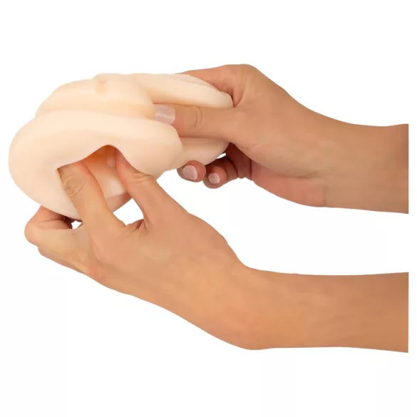 WYNE 01 - sähköinen masturbaattori, vibraatio ja imutoiminto, lämmittävä, musta