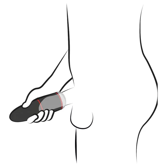 WYNE 02 - masturbointilaite miehille - vibraattori ja imutoiminto