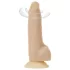 Naked Addiction Rotating 7 - pyörivä pää vibraattori (18cm) - luonnollinen