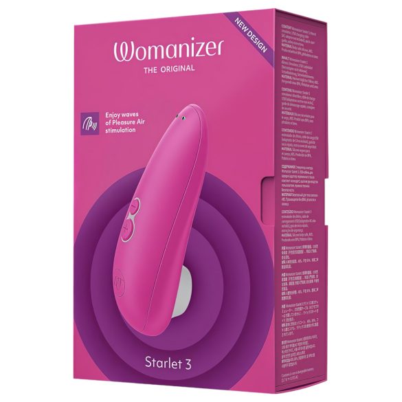 Womanizer Starlet 3 - klitoriskiihotin ilmalla - pinkki