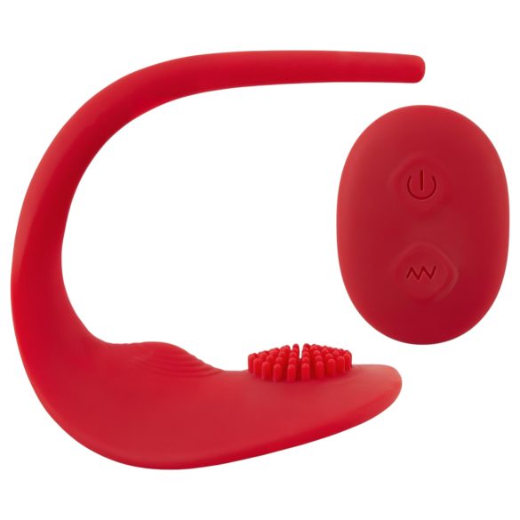SMILE Slim Panty - Ladattava, langaton klitorisvibraattori (punainen)