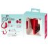 SMILE Slim Panty - Ladattava, langaton klitorisvibraattori (punainen)